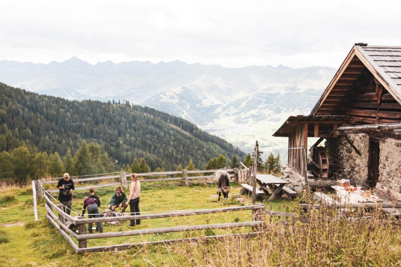 A Traumhafte Zirbenwohnung Prutz Buitenkant foto